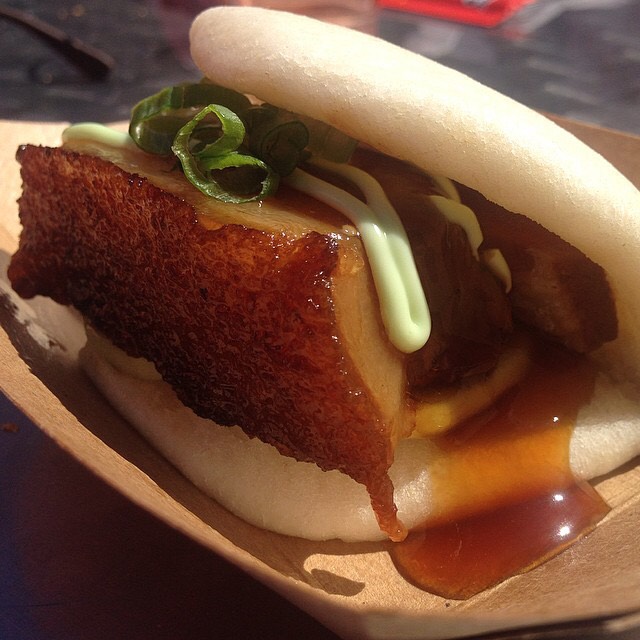 Pork Belly Bun, Hoisin Sauce @ Hong Kong St Cart at Mad. Sq. Eats (SEASONAL) on #foodmento http://foodmento.com/place/3267