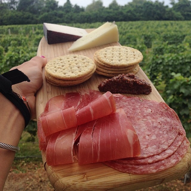 Charcuterie Plate from Wölffer Estate Vineyards on #foodmento http://foodmento.com/dish/18930