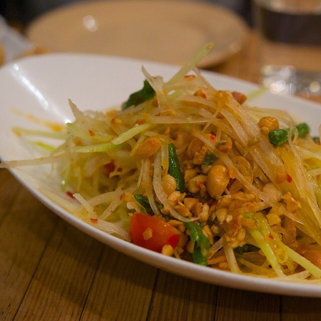 Green Papaya Salad from Pure Thai Cookhouse on #foodmento http://foodmento.com/dish/14613