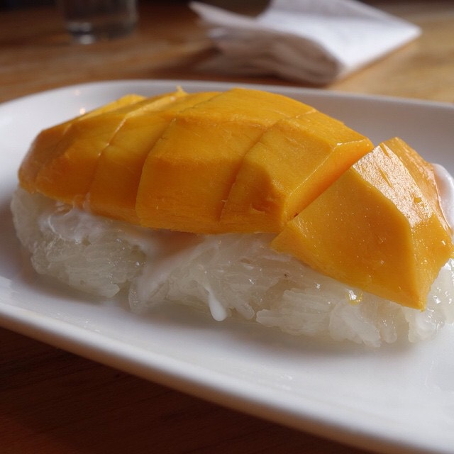 Mango Sticky Rice from Pure Thai Cookhouse on #foodmento http://foodmento.com/dish/19078