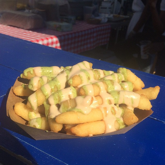 Yucca Fries @ Mr Cutters at Smorgasburg (CLOSED) on #foodmento http://foodmento.com/place/2985