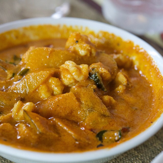 Shrimp & Mango Curry at Kudumbam on #foodmento http://foodmento.com/place/4743