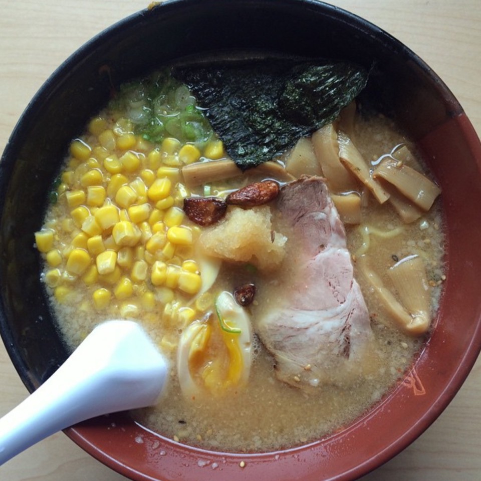Tonkotsu Garlic Miso Ramen at Miki Restaurant on #foodmento http://foodmento.com/place/6576