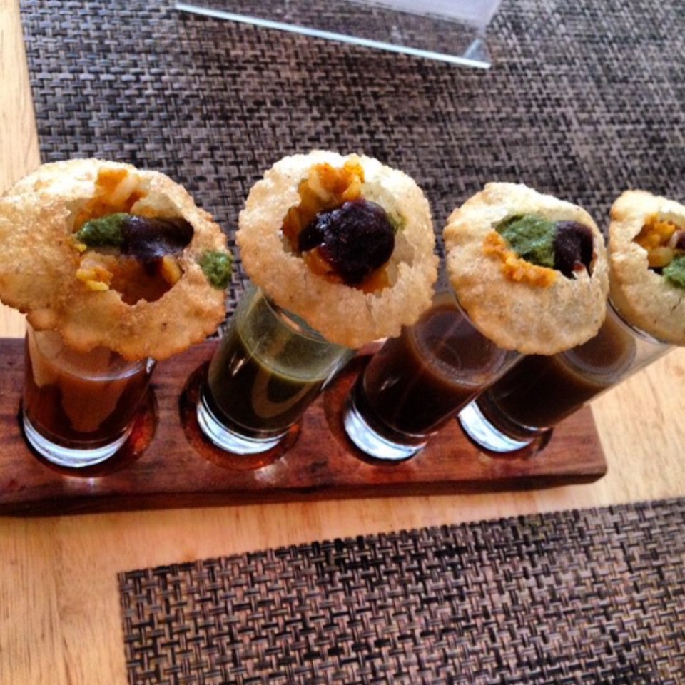 Pani Puri at Moti Mahal Delux on #foodmento http://foodmento.com/place/8070