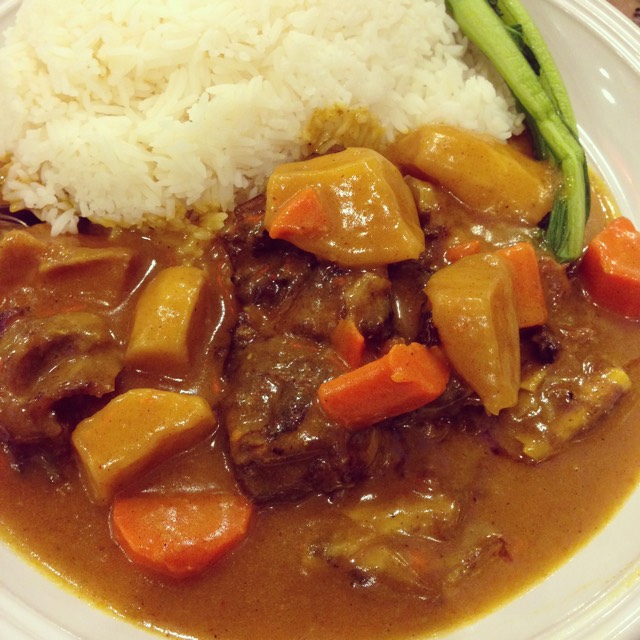 Curry Stew Beef On Rice at XO Kitchen on #foodmento http://foodmento.com/place/441