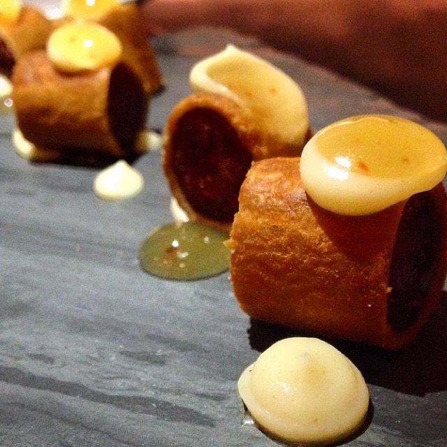 "Pigs in a Blanket" at Alder on #foodmento http://foodmento.com/place/3278