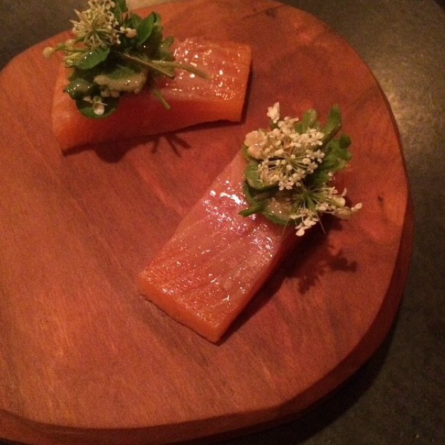 Smoked Trout at Atera on #foodmento http://foodmento.com/place/817