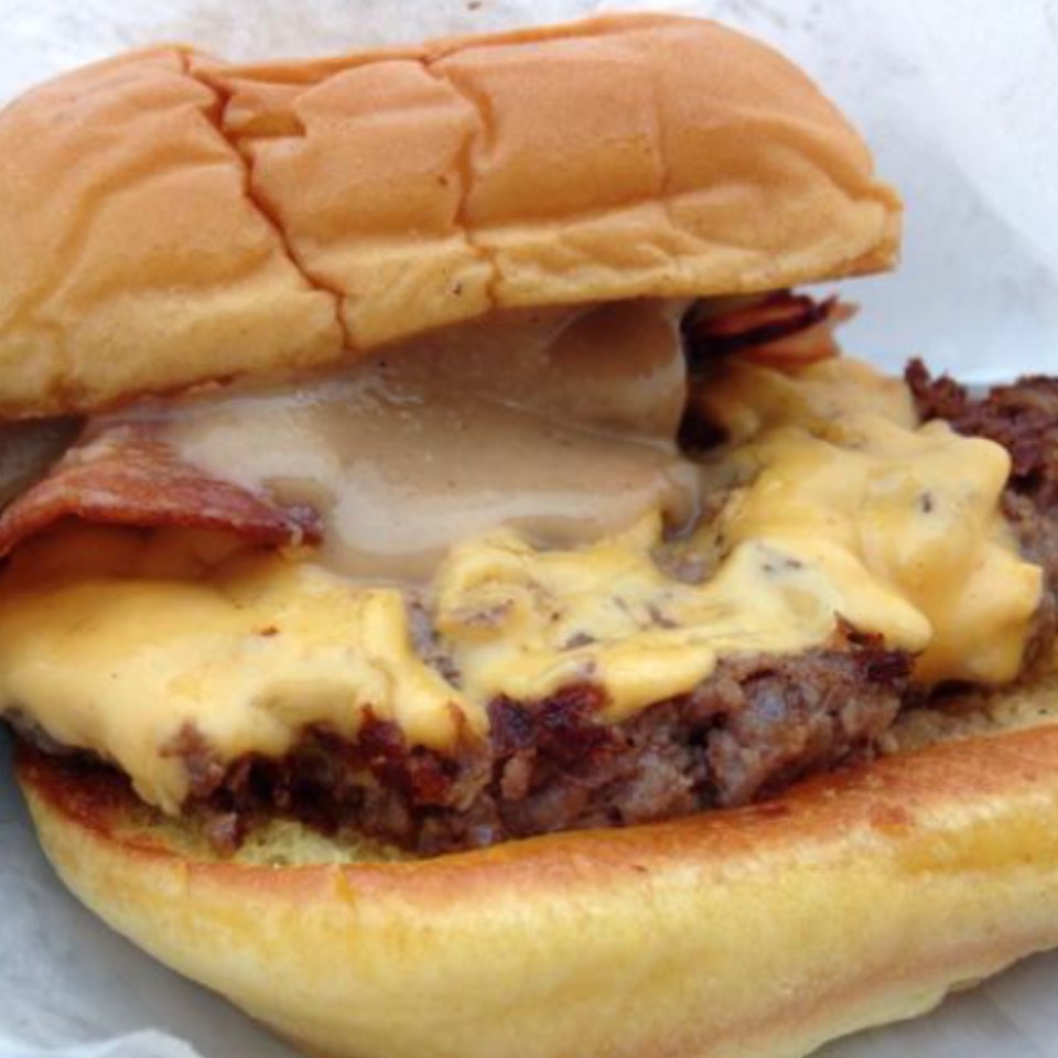 Peanut Butter Bacon Burger (Secret Menu) at Shake Shack on #foodmento http://foodmento.com/place/959