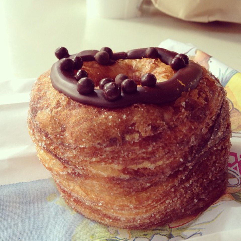 Chocolate Cronut (French Donut) from Mille-Feuille on #foodmento http://foodmento.com/dish/20284