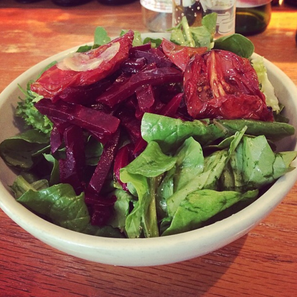 Roasted Beet & Walnut Salad at Risotteria on #foodmento http://foodmento.com/place/5101