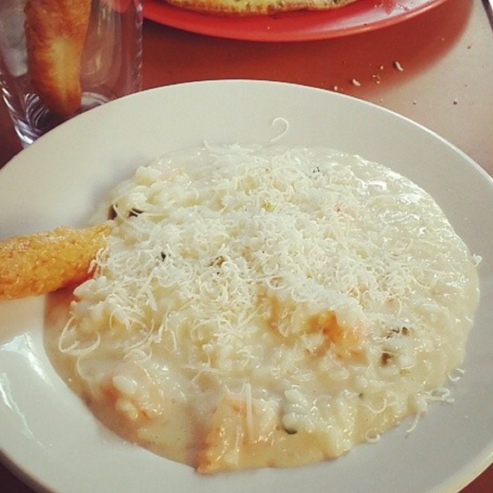 Risotto (Shrimp, Garlic, Hot Pepper) at Risotteria on #foodmento http://foodmento.com/place/5101