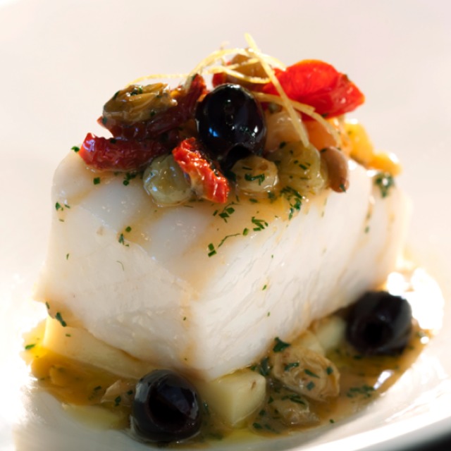 Baccala (Olive Oil Poached Salt Cod, Fennel Sugo, Soppressata) from A Voce Columbus Restaurant on #foodmento http://foodmento.com/dish/3137