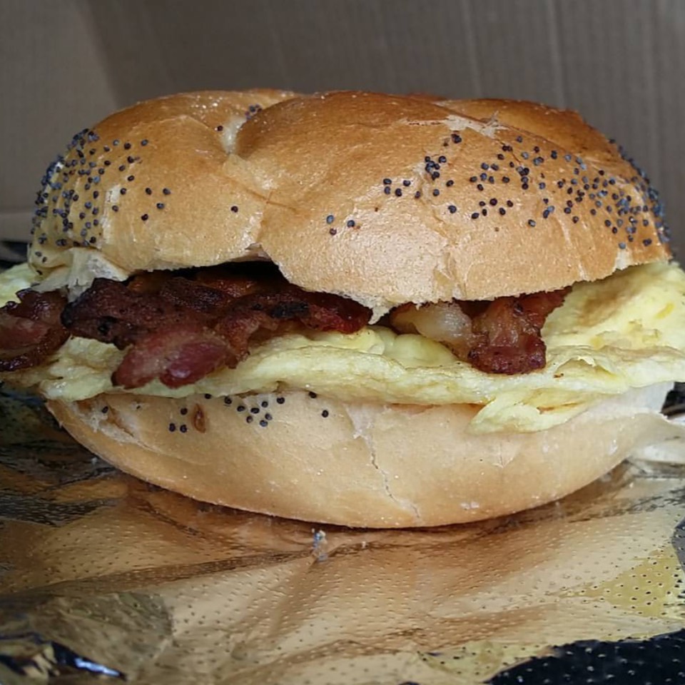 Breakfast Sandwich at Hard Times Sundaes on #foodmento http://foodmento.com/place/9711