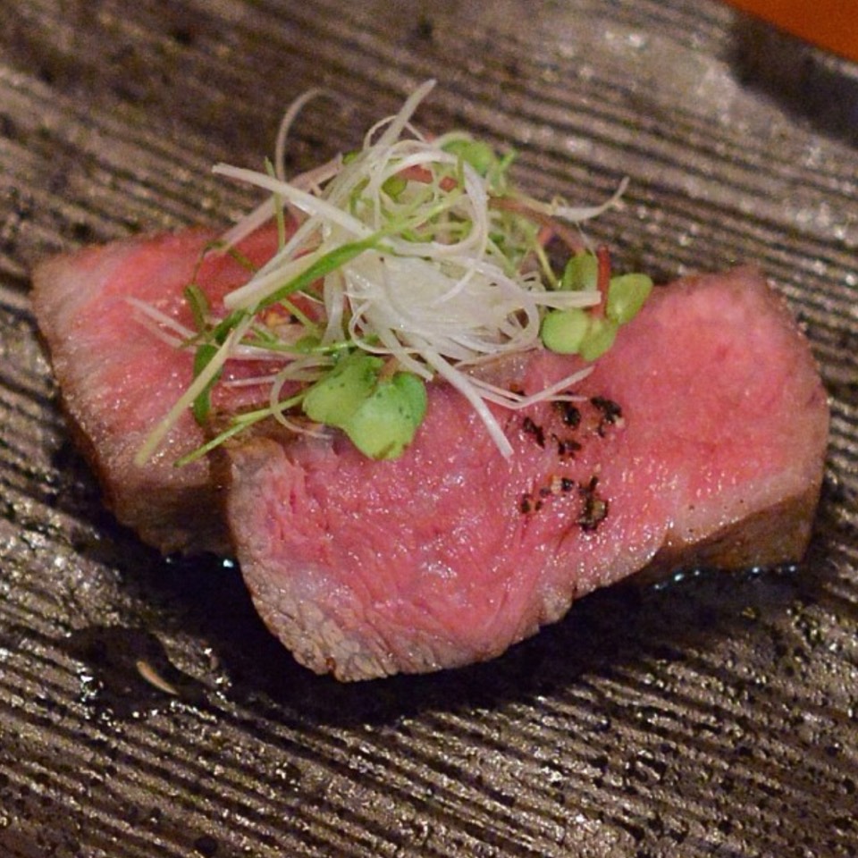 Wagyu Ribeye Steak at Keiko à Nob Hill on #foodmento http://foodmento.com/place/6547