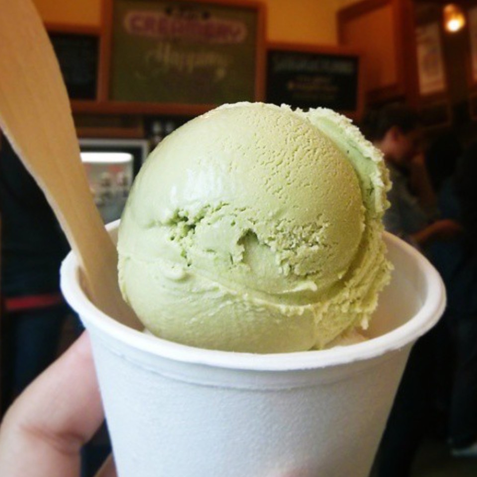 Green Tea Ice Cream from Bi-Rite Creamery on #foodmento http://foodmento.com/dish/26486