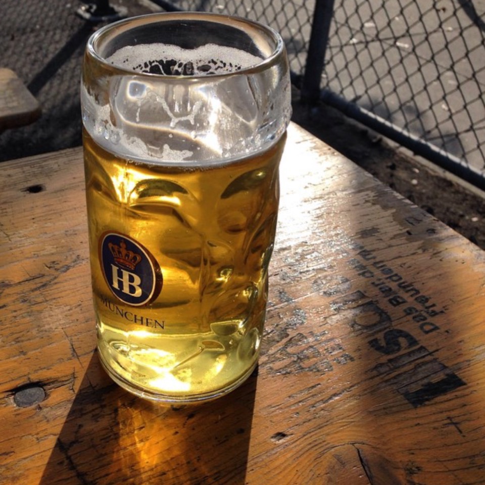 German Beer from Biergarten on #foodmento http://foodmento.com/dish/26495
