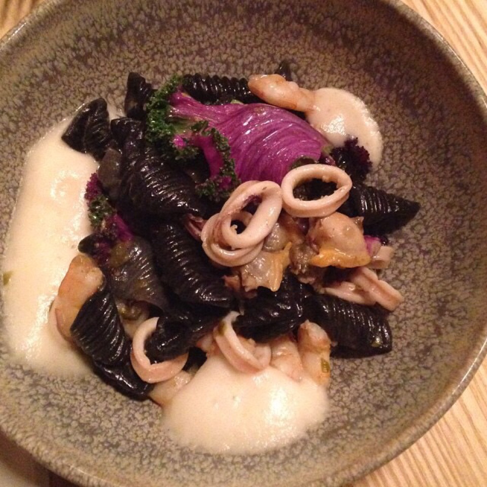 Squid ink Conchiglie at Stones Throw on #foodmento http://foodmento.com/place/6516