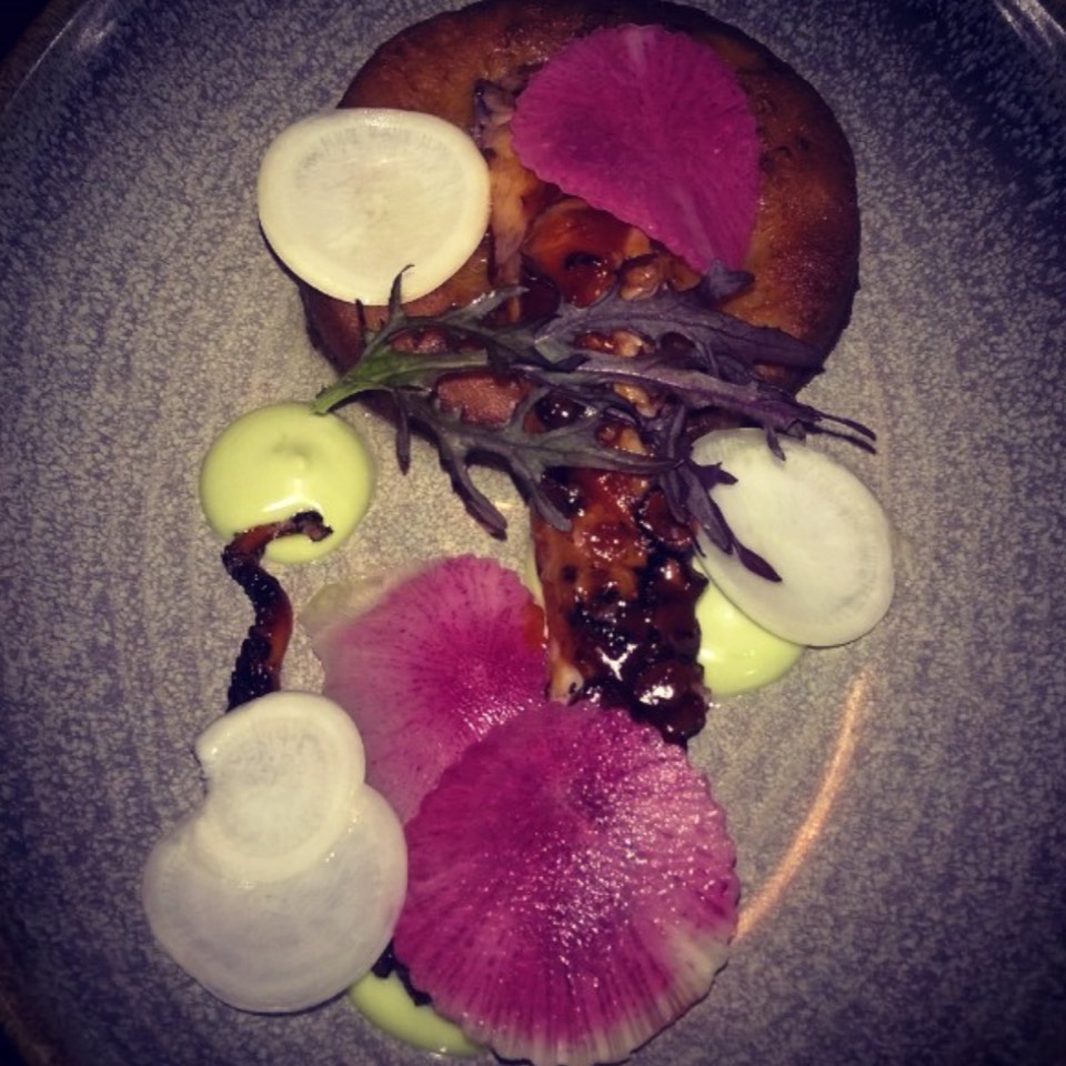 Grilled Octopus “Okonomiyaki” at Stones Throw on #foodmento http://foodmento.com/place/6516