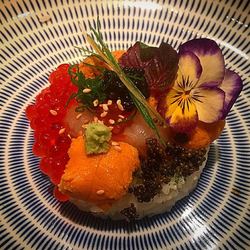 Chirashi (Diced Sashimi Over Rice) at Roka Akor on #foodmento http://foodmento.com/place/6666
