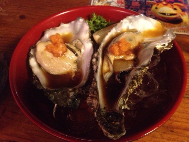 Monster Oysters at Taishu-Izakaya Kenka on #foodmento http://foodmento.com/place/1773