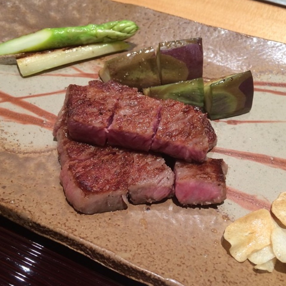 Wagyu Beef at Teppanyaki Ginza Sumikawa on #foodmento http://foodmento.com/place/8809
