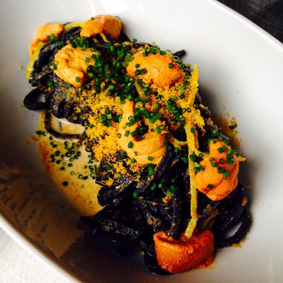 Squid Ink Tornnarelli, Uni at Spoke on #foodmento http://foodmento.com/place/9725