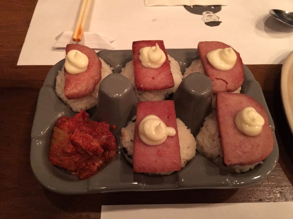 Spam And Mayo Rice Ball at Take 31 on #foodmento http://foodmento.com/place/10450