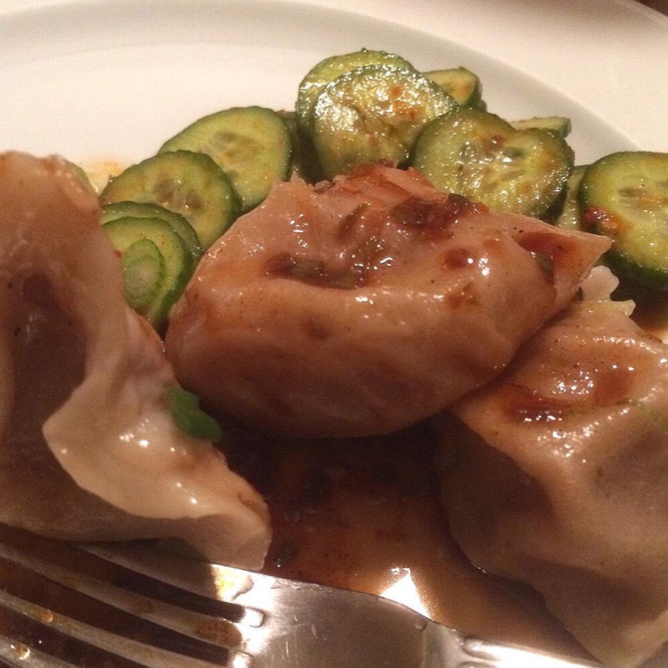White Broiler Chicken Dumplings at Kings County Imperial on #foodmento http://foodmento.com/place/8180