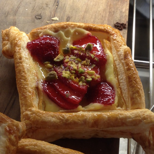 Strawberry & Custard Pastry at Vudu Cafe & Larder on #foodmento http://foodmento.com/place/2183