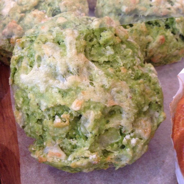 Cheese & Spinach Scone from Vudu Cafe & Larder on #foodmento http://foodmento.com/dish/8383