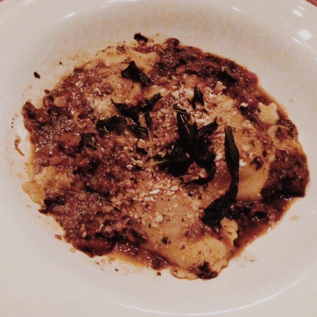 Wild Mushroom Ravioli at Jamie's Italian (CLOSED) on #foodmento http://foodmento.com/place/1334