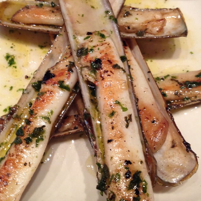 Razor Clams (Dinner) from The Purple Pig on #foodmento http://foodmento.com/dish/3935