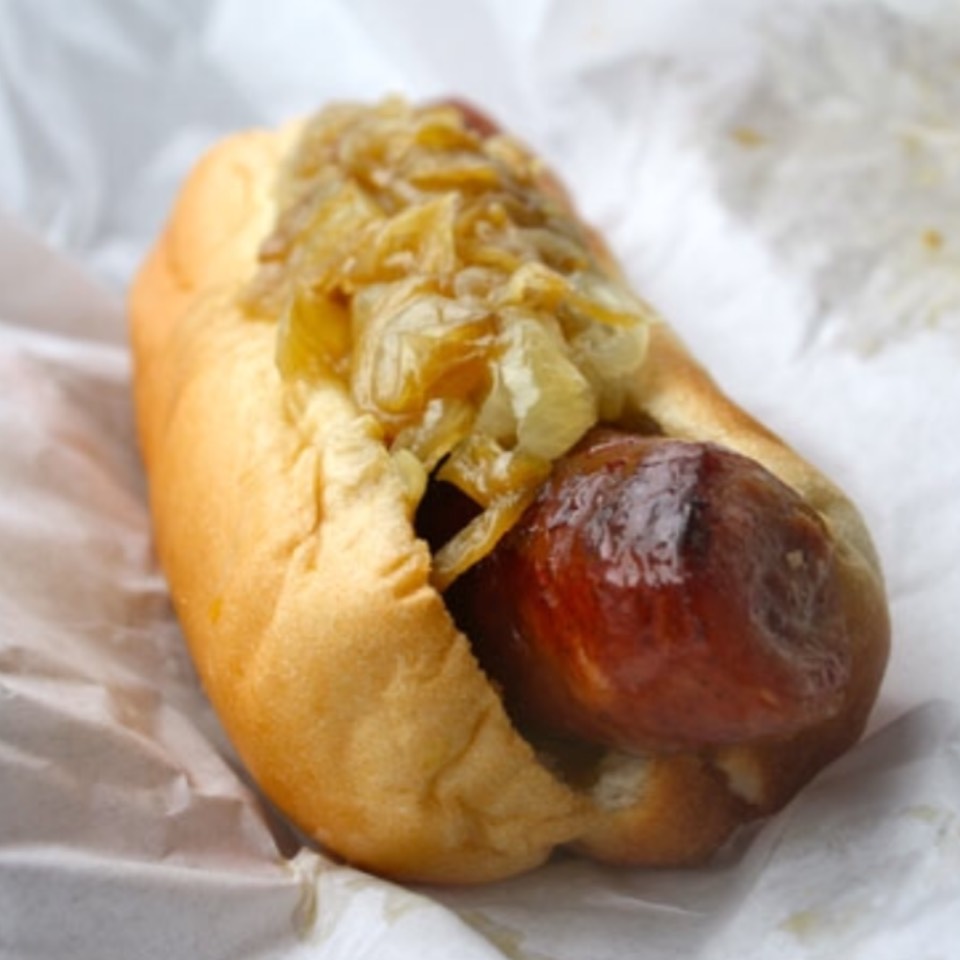 Polish Sausage Sandwich at Jim's Original Hot Dog on #foodmento http://foodmento.com/place/11218