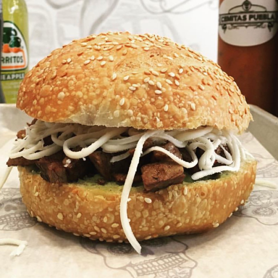Cemita Carne Asada at Cemitas Puebla on #foodmento http://foodmento.com/place/8517