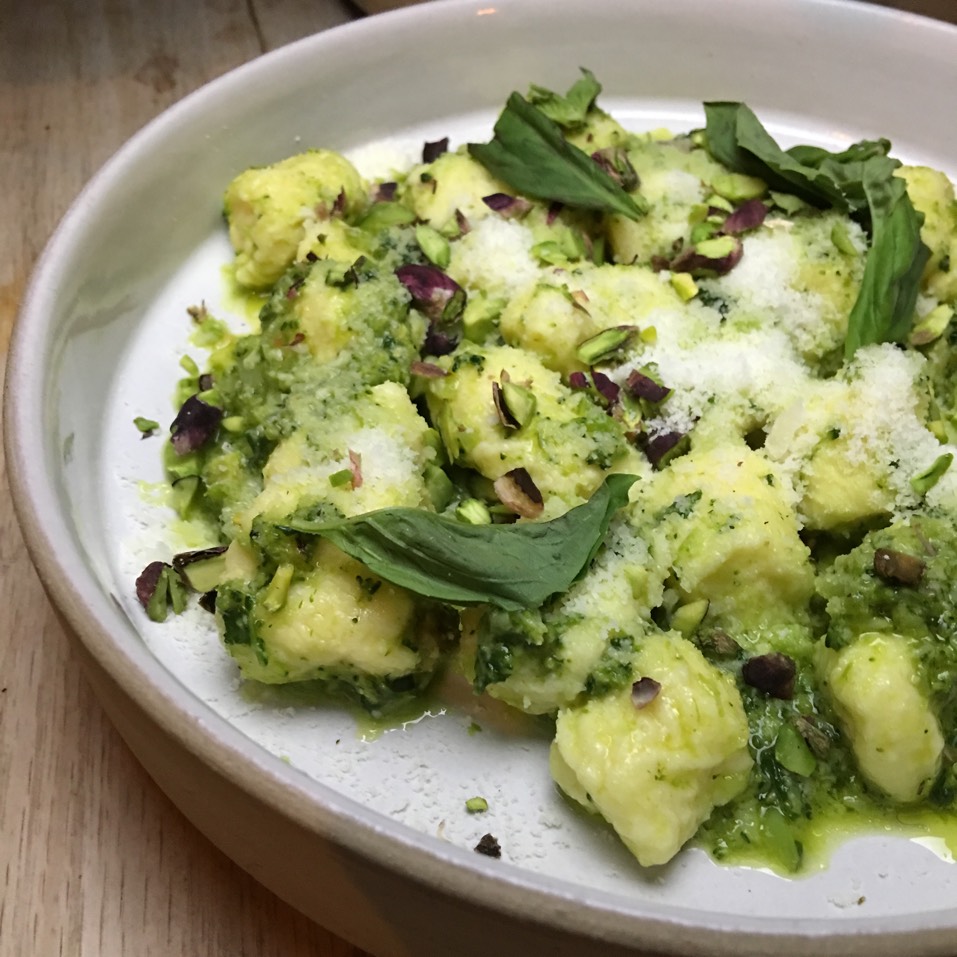 Ricotta Gnocchi, Broccoli Pesto at Lilia on #foodmento http://foodmento.com/place/10035