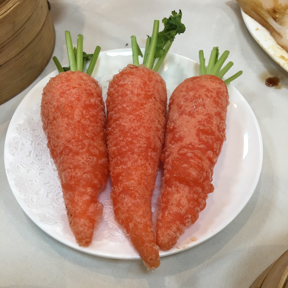 Mochi Carrots from Joy Luck Palace on #foodmento http://foodmento.com/dish/38112