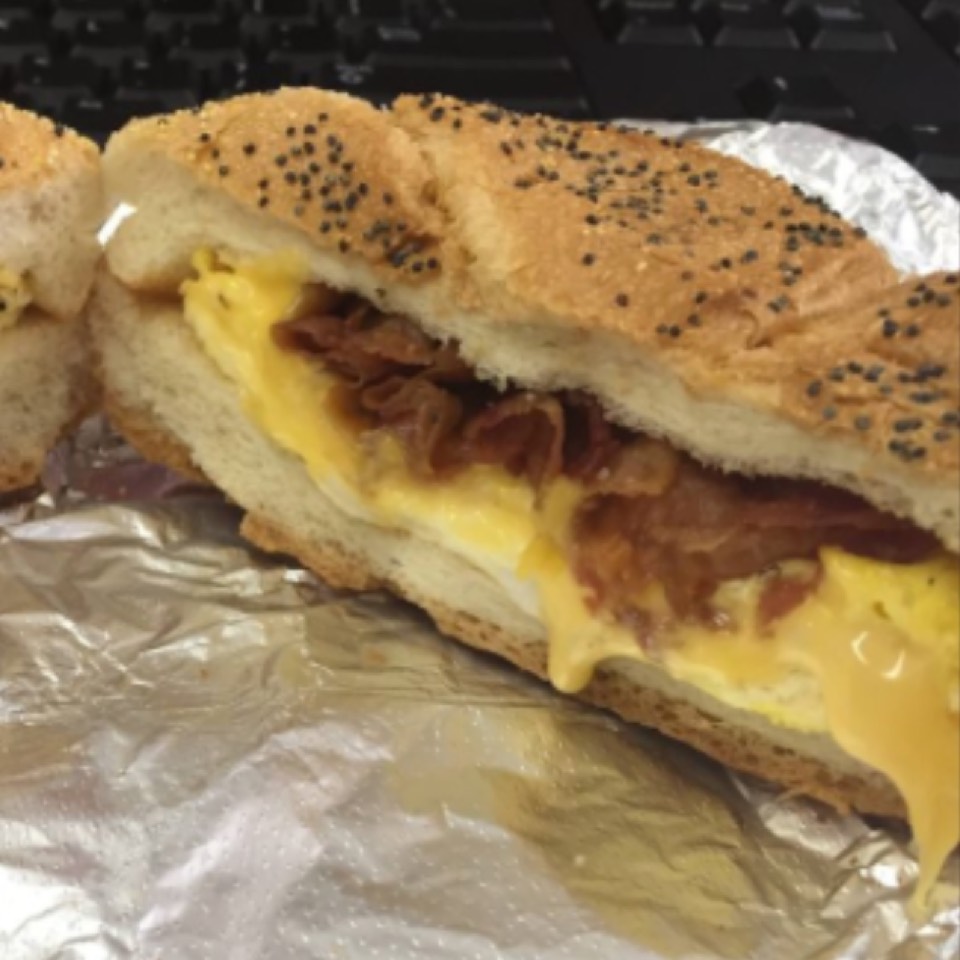 Bacon Egg Cheese Sandwich from Ninth Avenue Bodega (CLOSED) on #foodmento http://foodmento.com/dish/38005