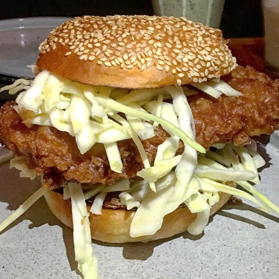 Fried Fish Sandwich from Salvation Burger (CLOSED) on #foodmento http://foodmento.com/dish/39524