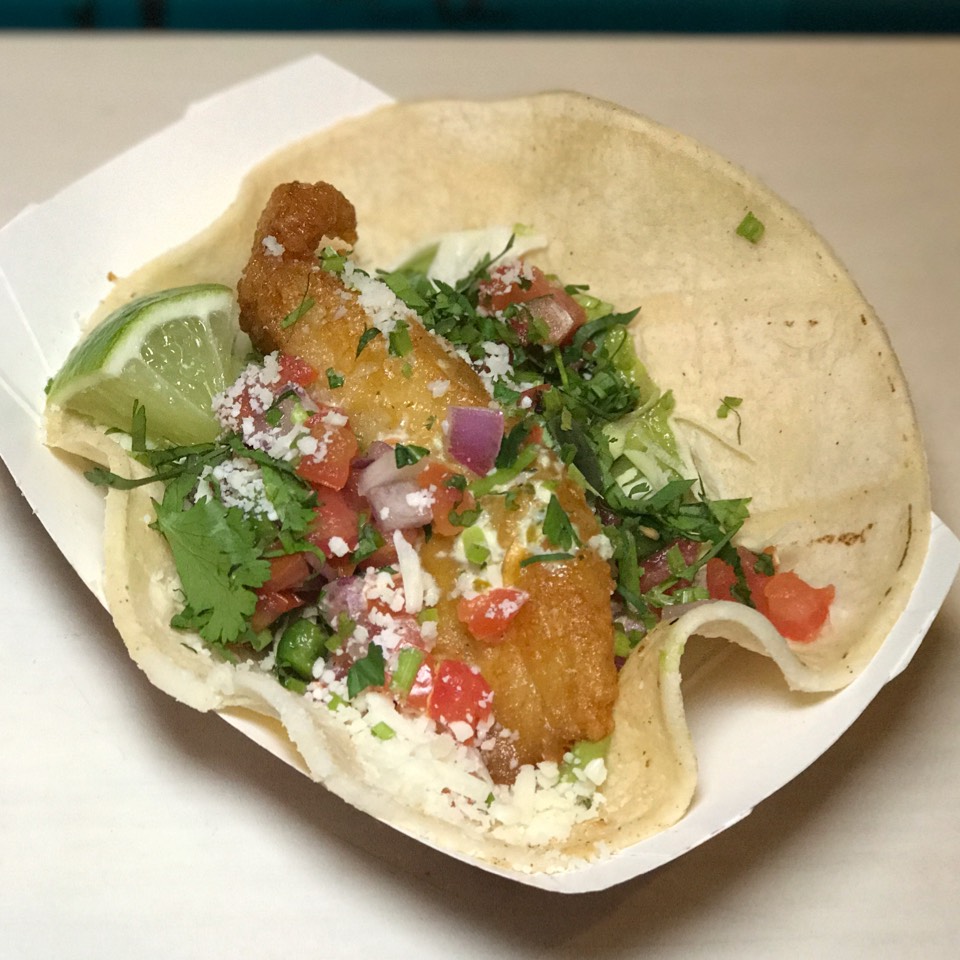 Baja Fish Taco from Playa Betty's on #foodmento http://foodmento.com/dish/42462
