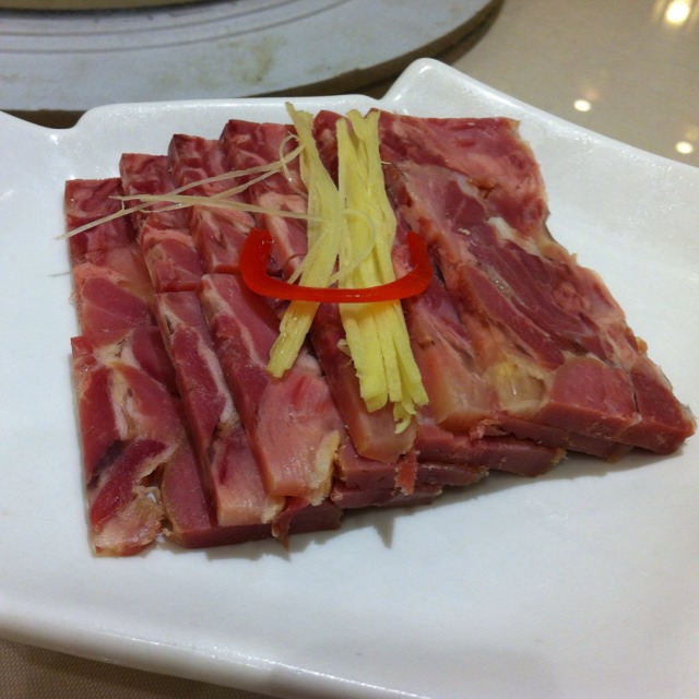 Sliced Smoked Ham at Meilongzhen on #foodmento http://foodmento.com/place/1033