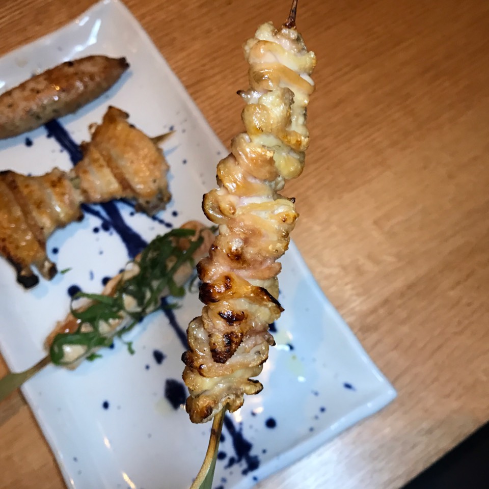 Kawa Yakitori (Chicken Skin) at Ootoya on #foodmento http://foodmento.com/place/10370