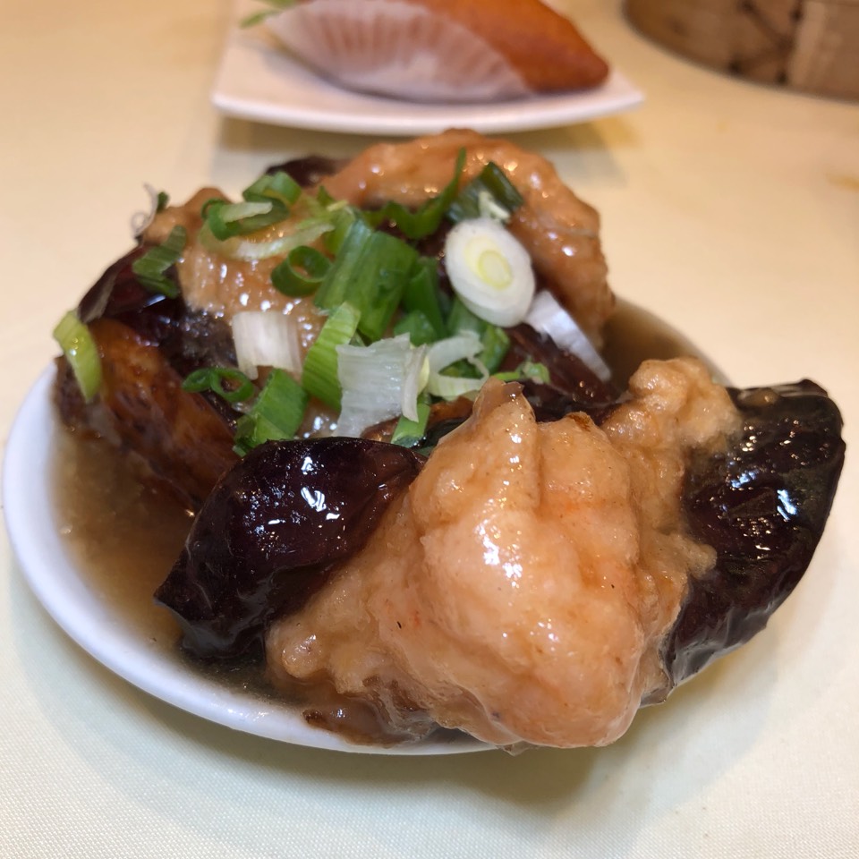 Shrimp Ball In Eggplant from Bamboo Garden Restaurant on #foodmento http://foodmento.com/dish/45003