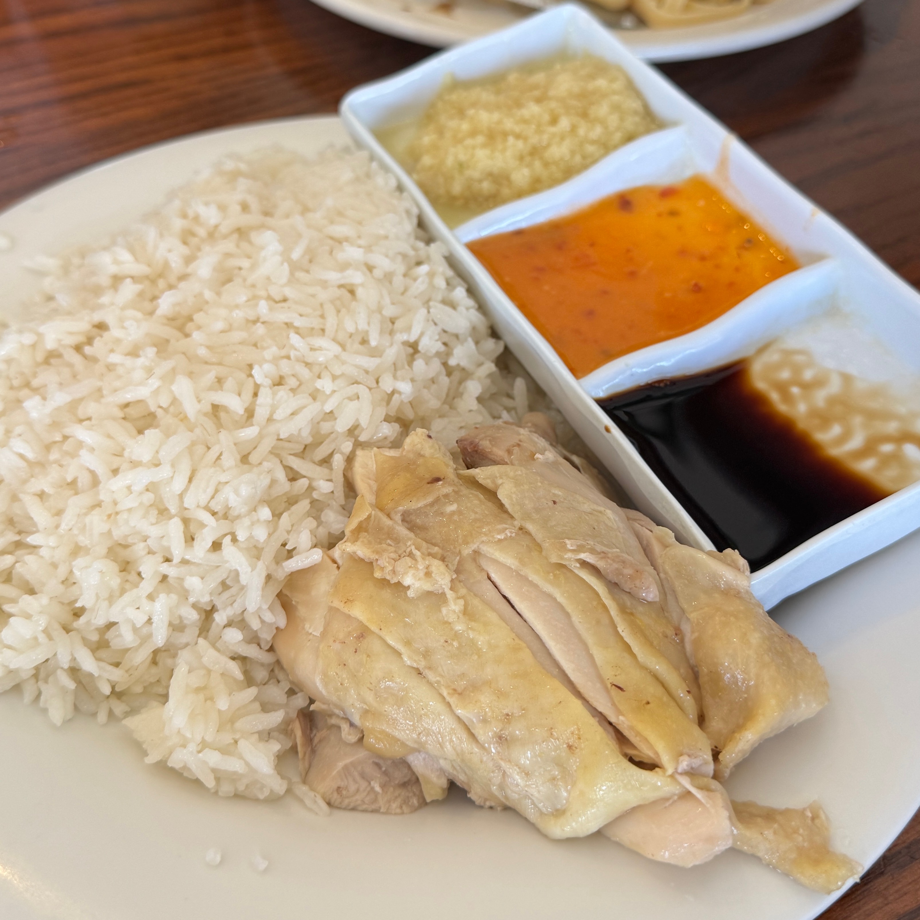 Hainanese Chicken Rice $13.50 at Savoy Kitchen on #foodmento http://foodmento.com/place/10417