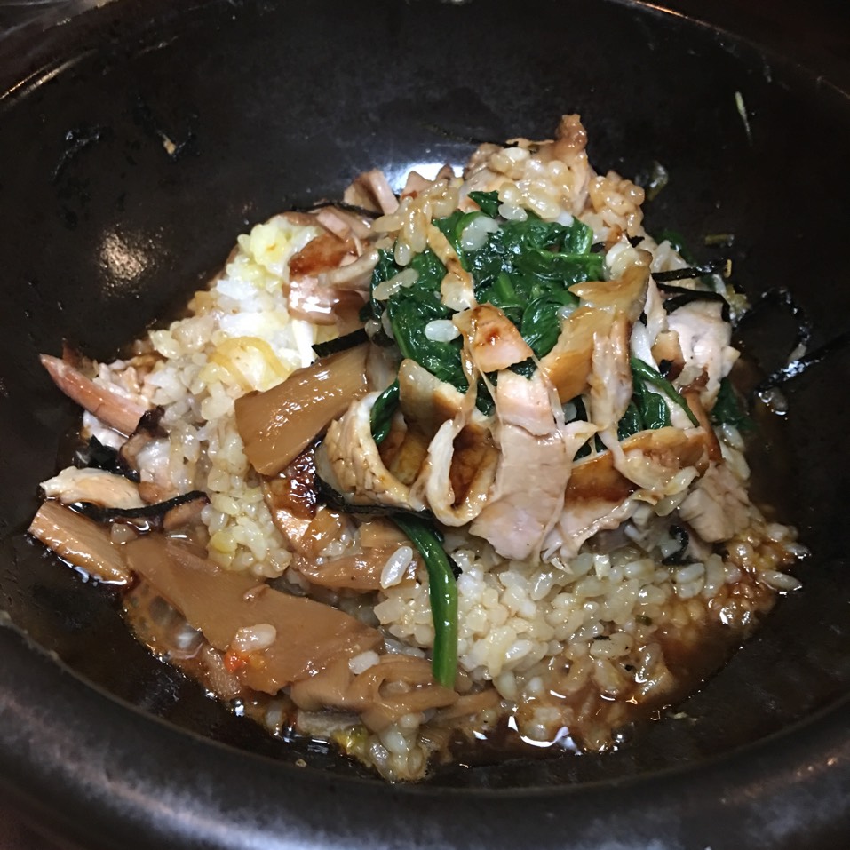Chashu Bap (Pork, Red Yuzu Kosho, Egg Yolk...) from Momosan Ramen & Sake on #foodmento http://foodmento.com/dish/39102