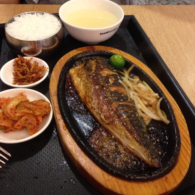 Saba Fish Set @ Ju Shin Jung Express at Food Republic on #foodmento http://foodmento.com/place/1050
