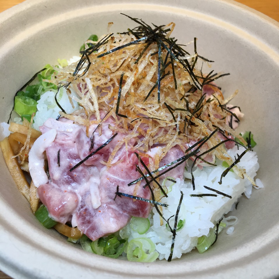 Wasabi Mayo Tuna Bowl from Chikarashi on #foodmento http://foodmento.com/dish/39614