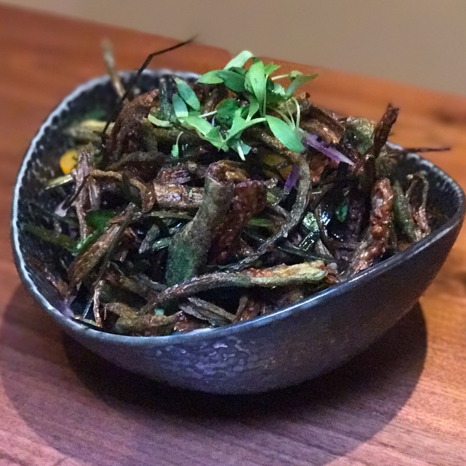 Crispy Okra Salad from Tapestry (CLOSED) on #foodmento http://foodmento.com/dish/41577
