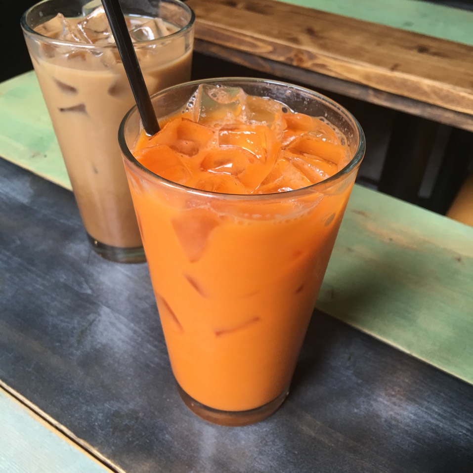 Thai Iced Tea at Pye Boat Noodle (CLOSED) on #foodmento http://foodmento.com/place/10658