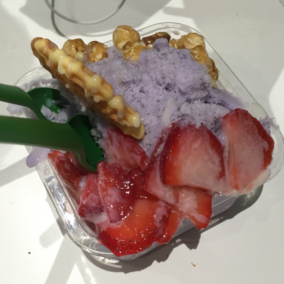 Taro Snow Ice at Bingbox Snow Cream Co. on #foodmento http://foodmento.com/place/10665