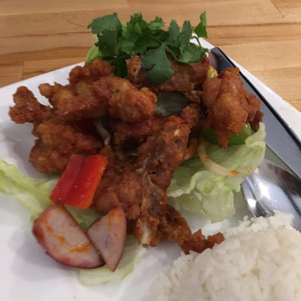 Salt & Pepper Pork at Wok Wok Southeast Asian Kitchen 勇記 on #foodmento http://foodmento.com/place/10670